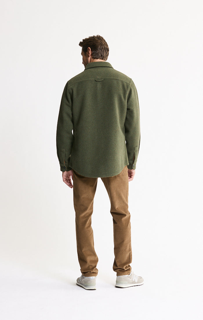 Wool Blend Overshirt