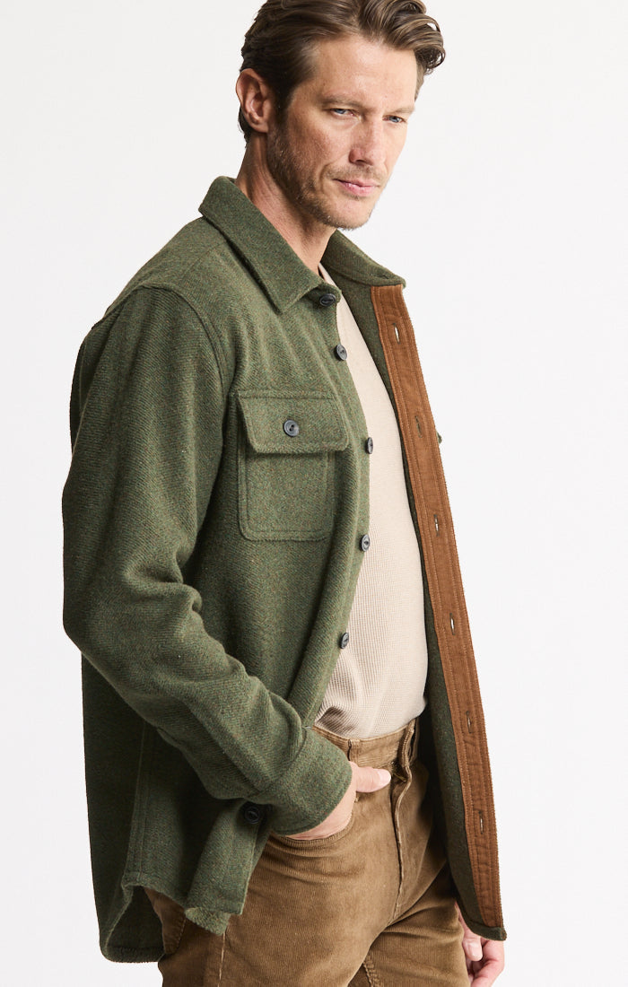 Wool Blend Overshirt