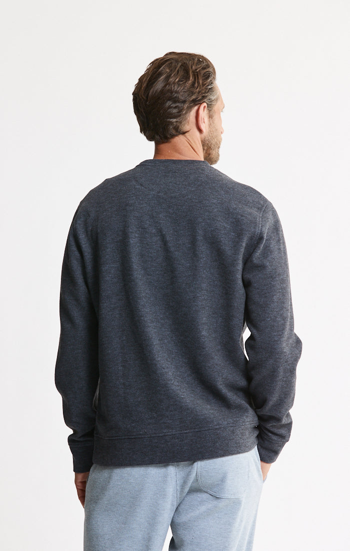 Wool Blend Crewneck Sweater