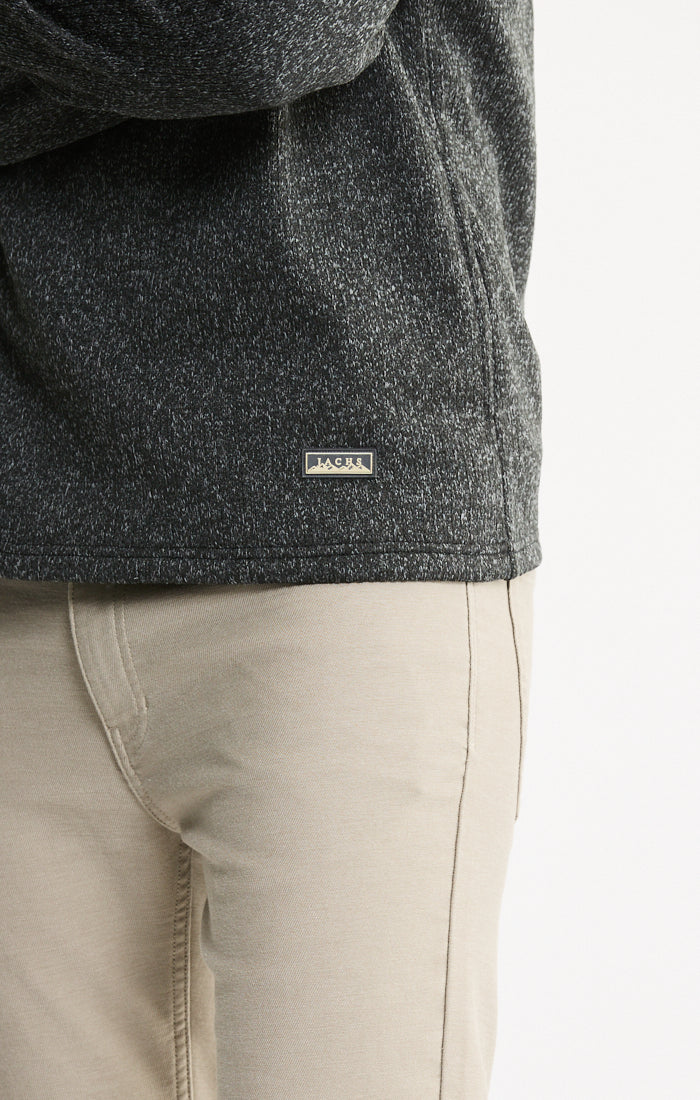 Stretch Sweater Fleece Quarter Zip Pullover