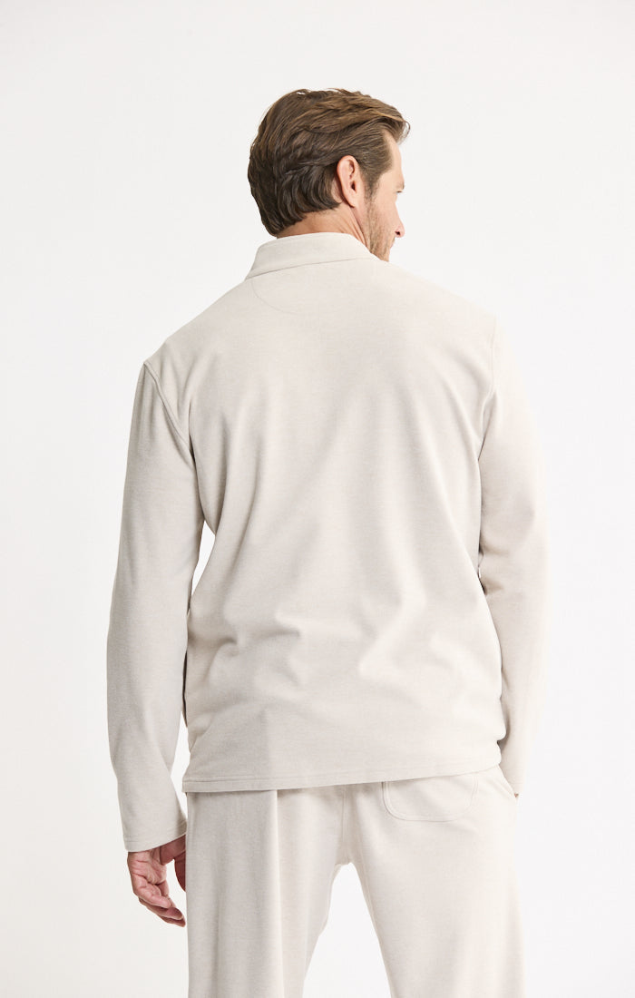 Ultra Soft Heather Quarter Zip Pullover
