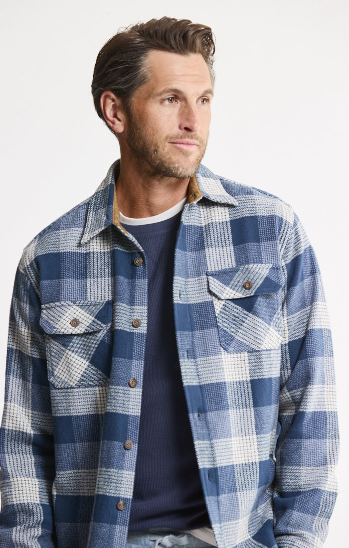 2-Pack Heritage Flannel Shirt + Thermal Crewneck