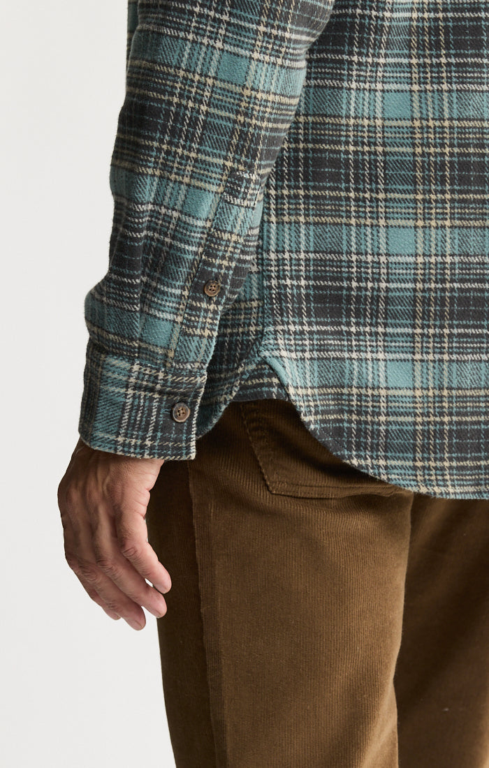 2-Pack Heritage Flannel Shirt + Thermal Crewneck