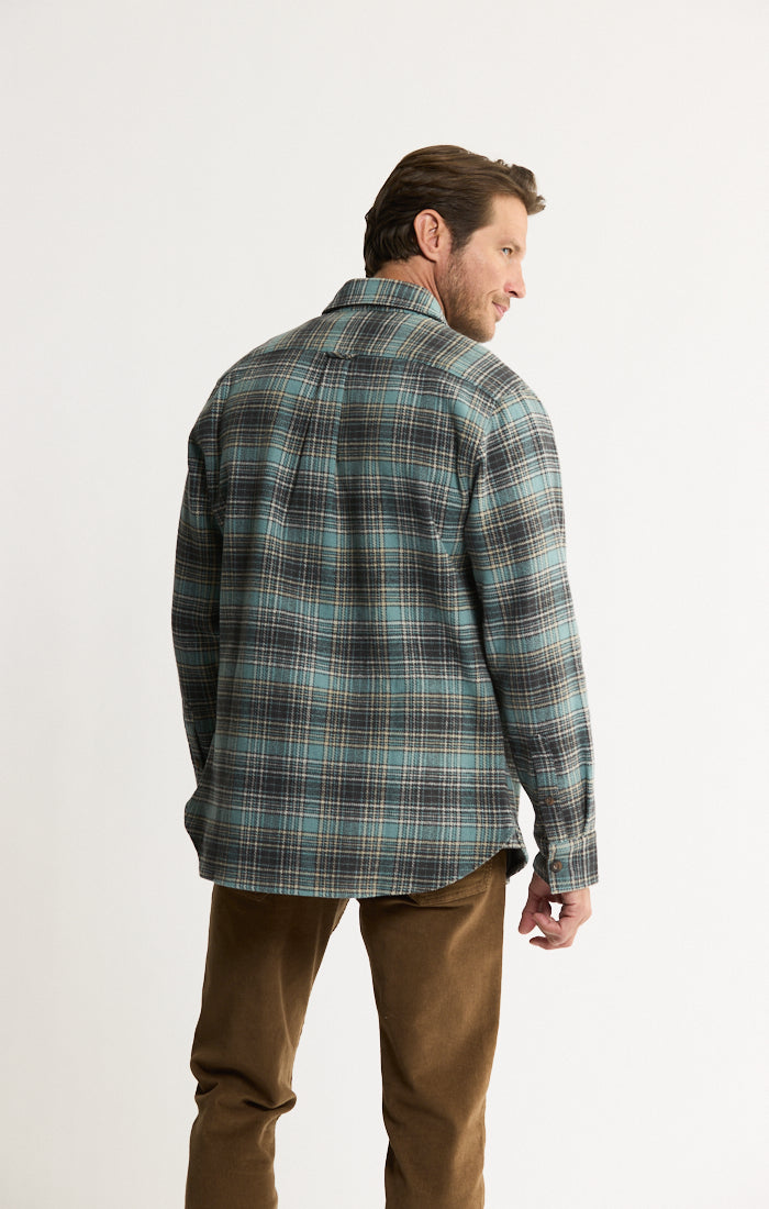 2-Pack Heritage Flannel Shirt + Thermal Crewneck