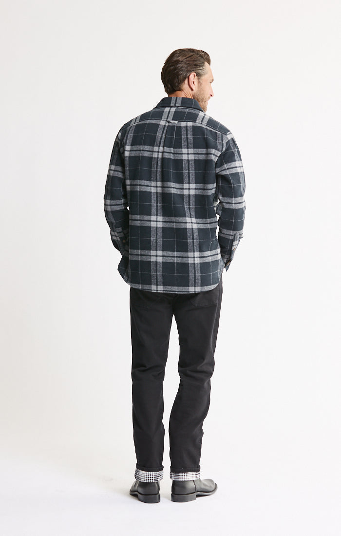 2-Pack Heritage Flannel Shirt + Thermal Crewneck