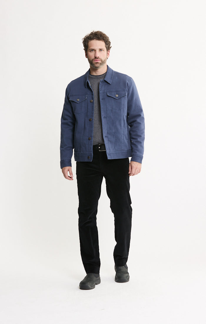 Lined Bull Denim Trucker Jacket