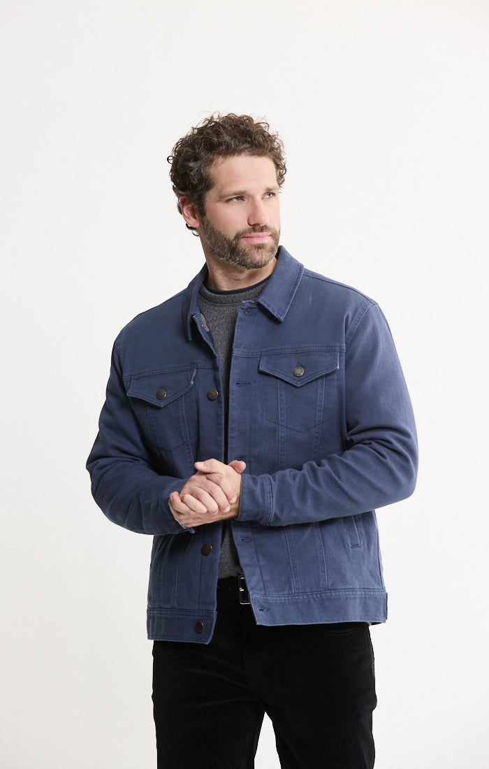 Lined Bull Denim Trucker Jacket
