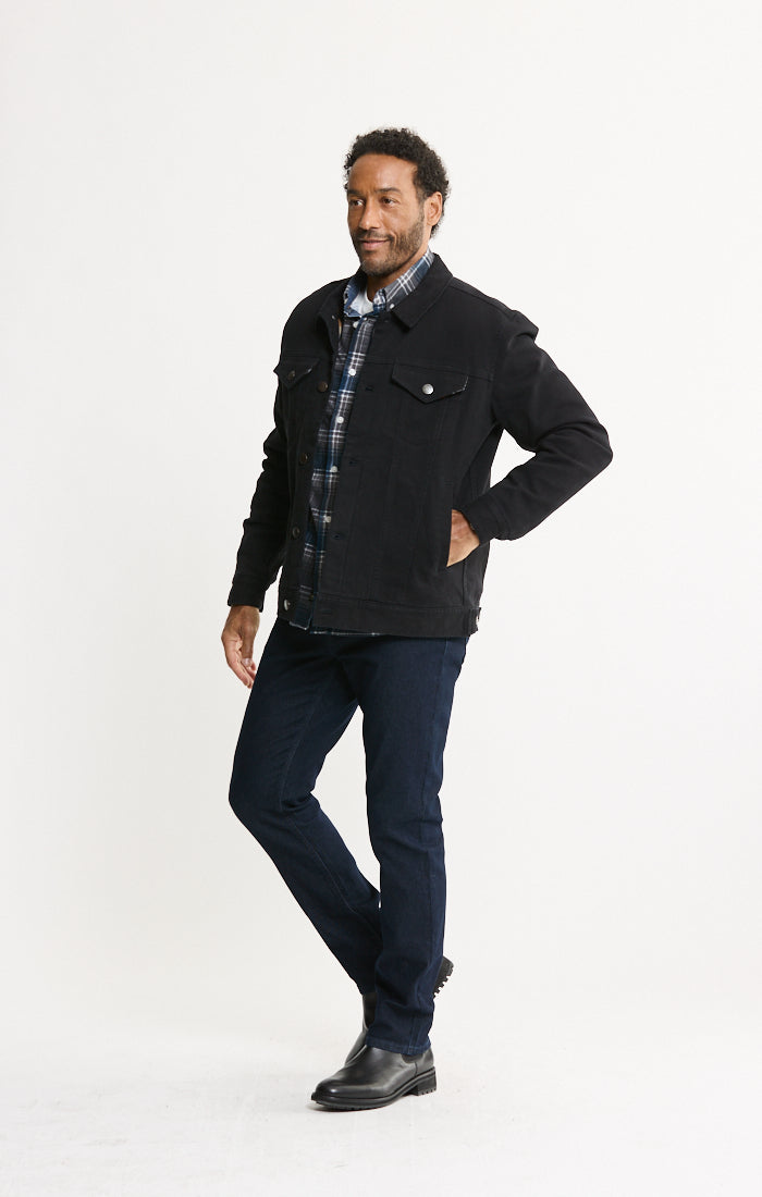 Lined Bull Denim Trucker Jacket