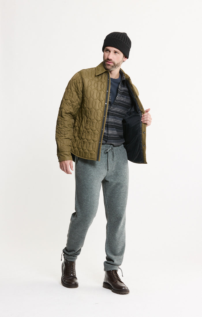 Double Sided Quilted Puffer Jacket