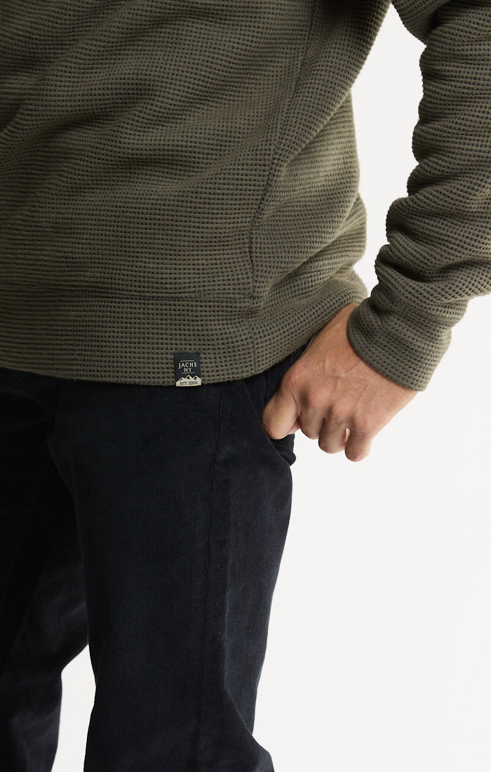 Sherpa Lined Crewneck Sweatshirt