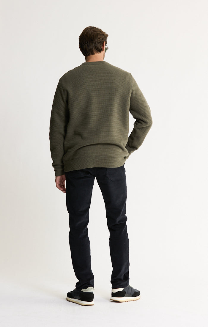 Sherpa Lined Crewneck Sweatshirt