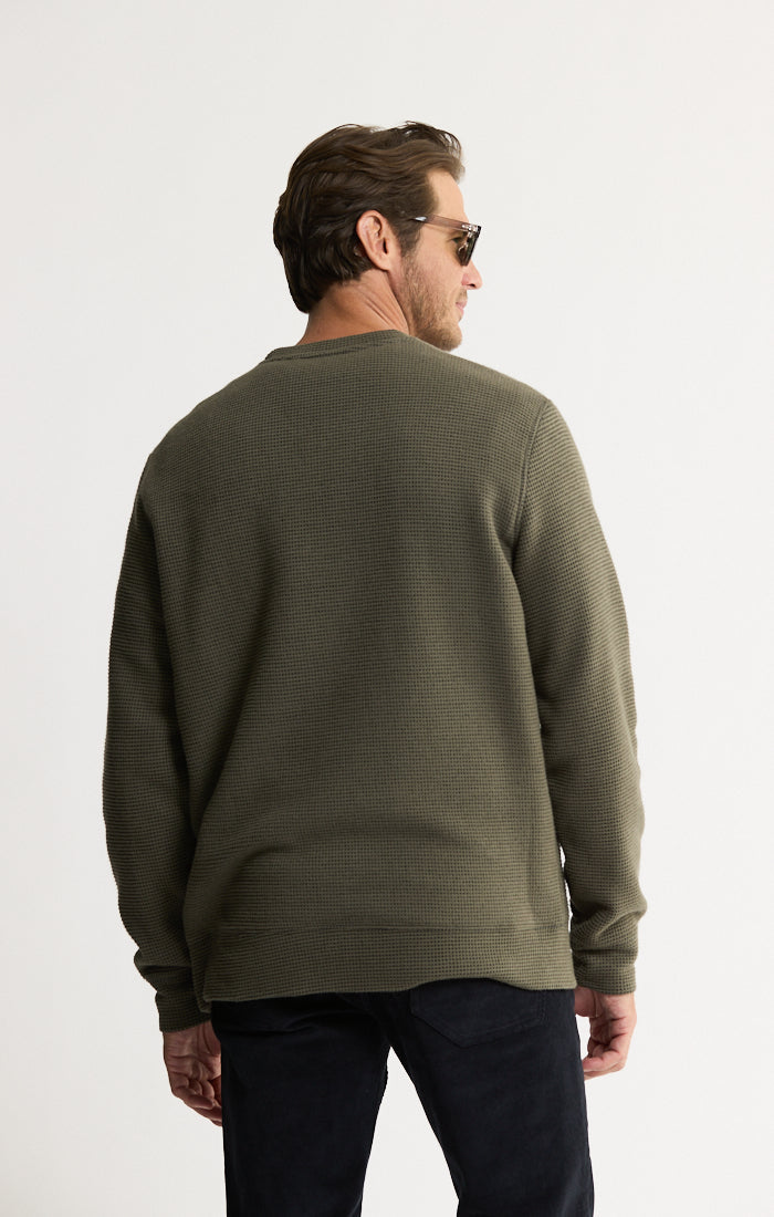 Sherpa Lined Crewneck Sweatshirt