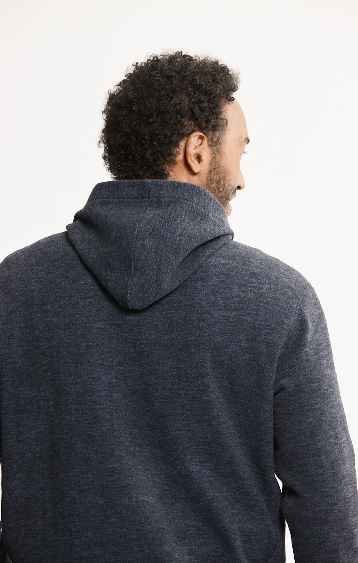 Wool Blend Pullover Hoodie