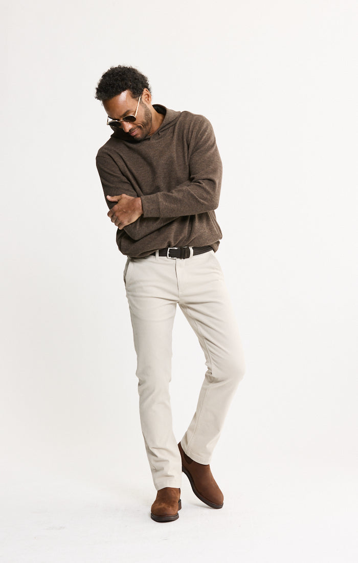 Wool Blend Pullover Hoodie