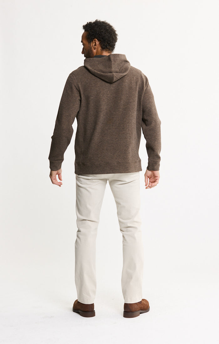 Wool Blend Pullover Hoodie