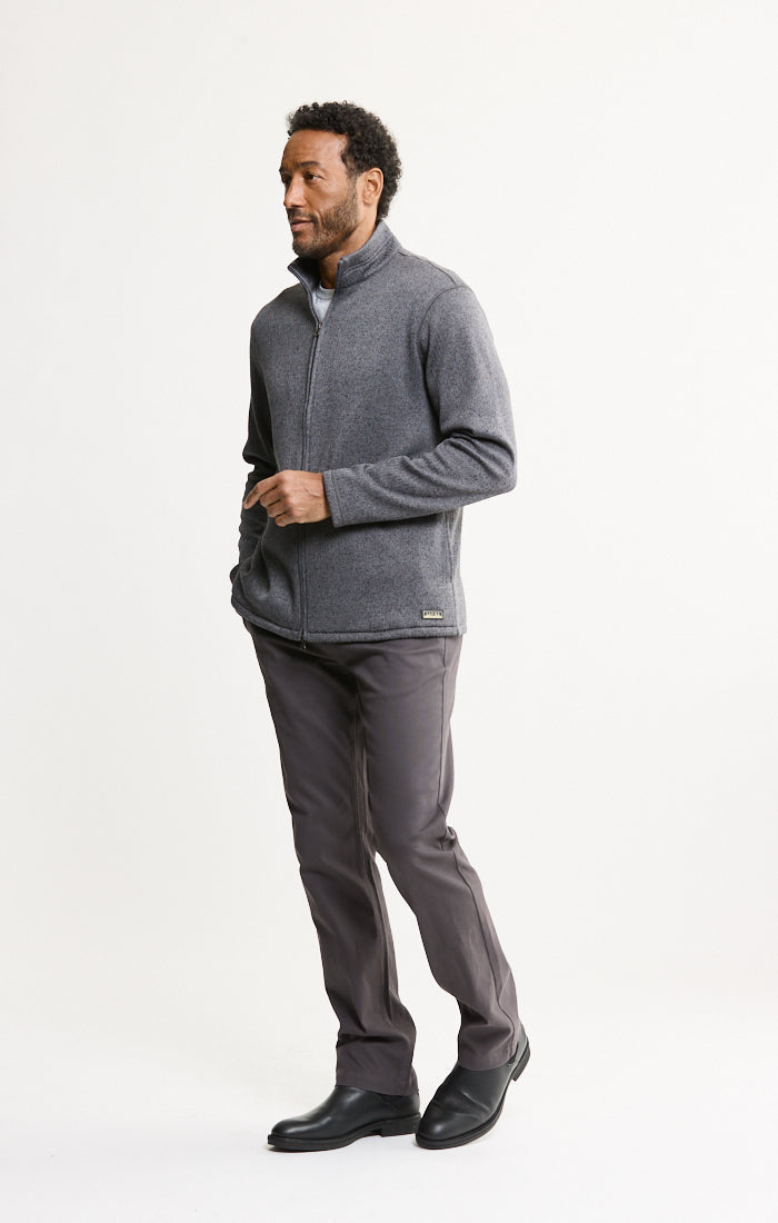 Stretch Sweater Fleece Full Zip