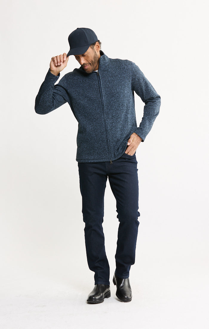 Stretch Sweater Fleece Full Zip