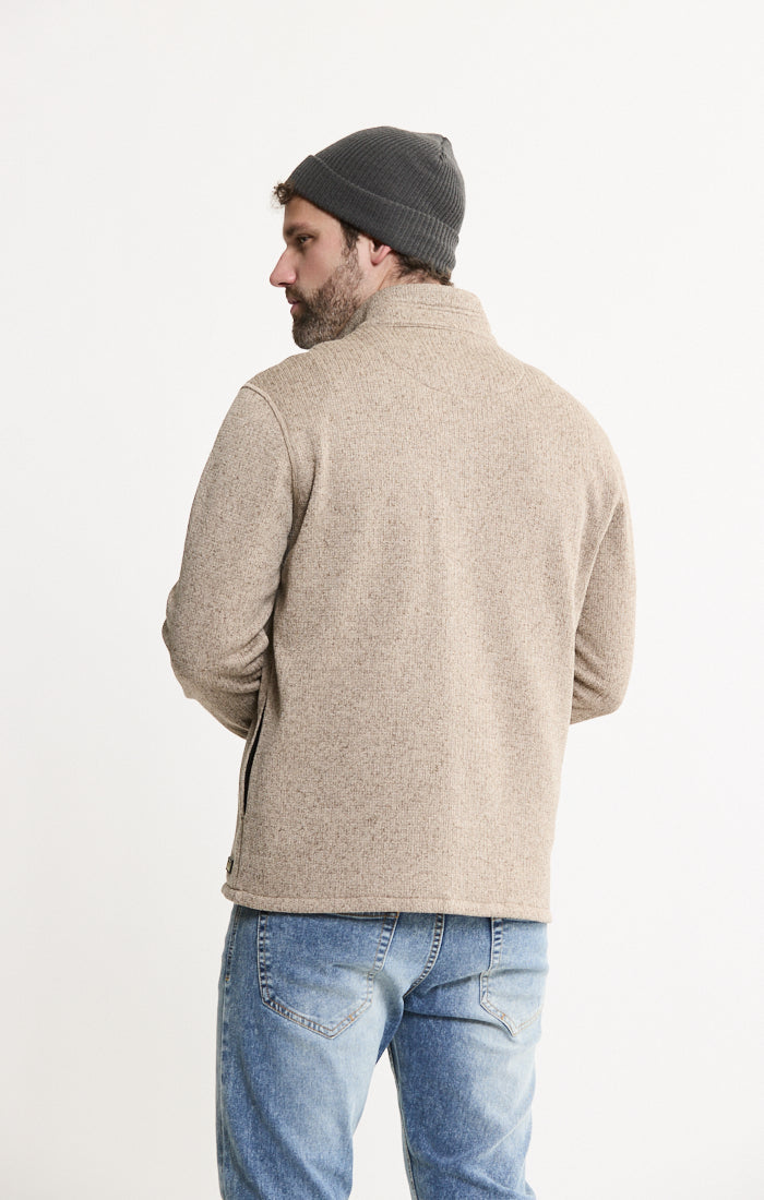 Stretch Sweater Fleece Full Zip