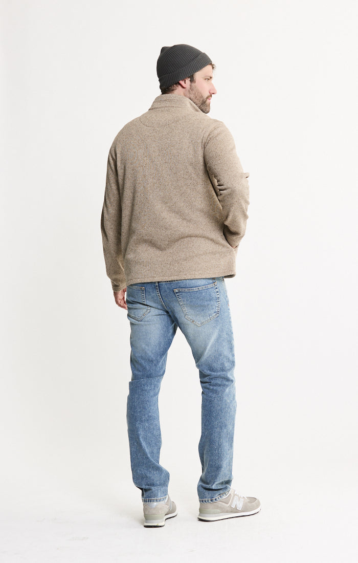 Stretch Sweater Fleece Full Zip