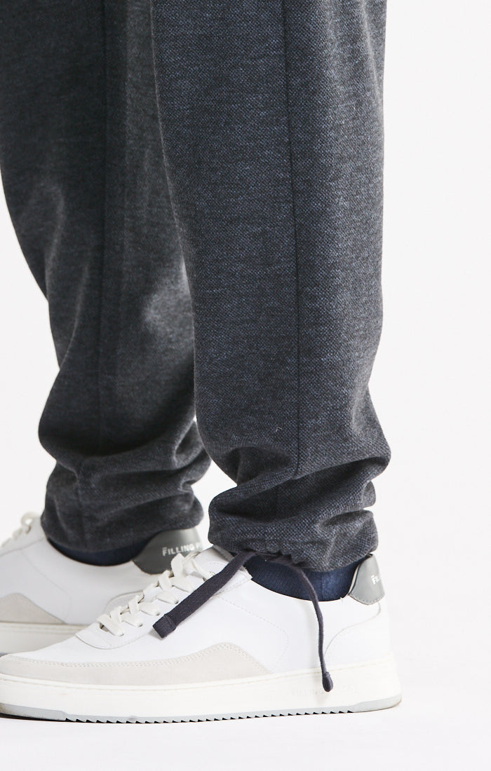 Wool Blend Knit Jogger Pants