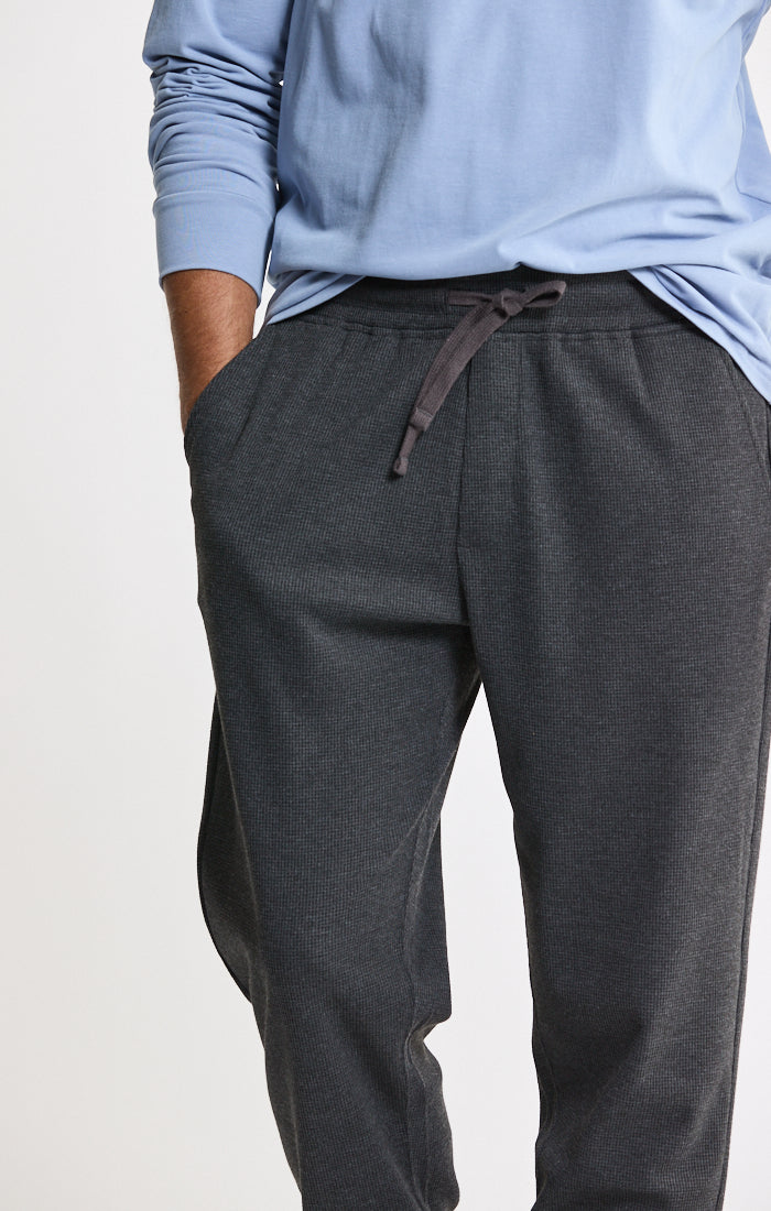 Brushed Waffle Jogger Pants