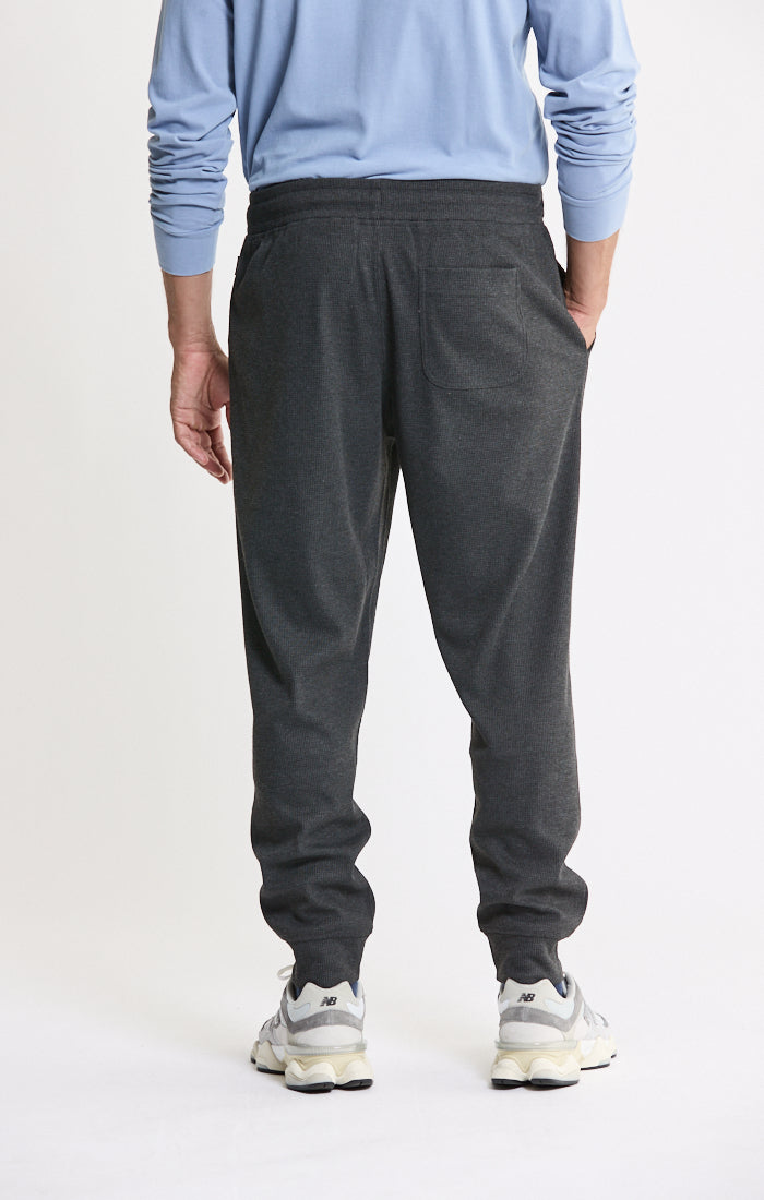 Brushed Waffle Jogger Pants