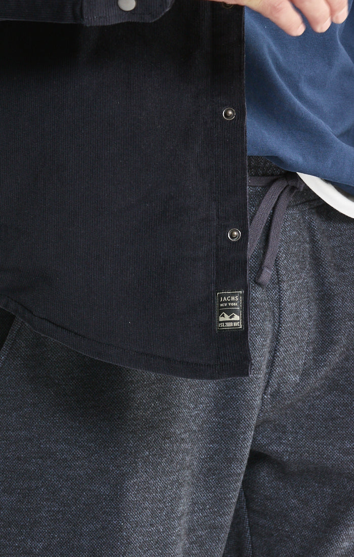 Sherpa Lined Corduroy Shirt Jacket