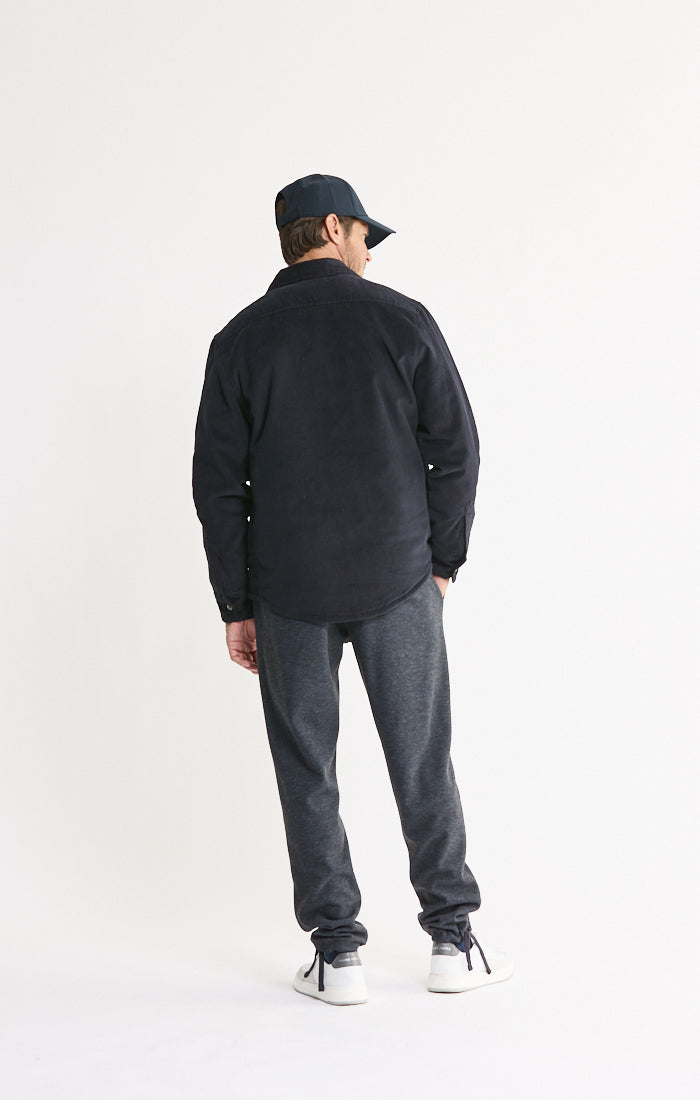 Sherpa Lined Corduroy Shirt Jacket
