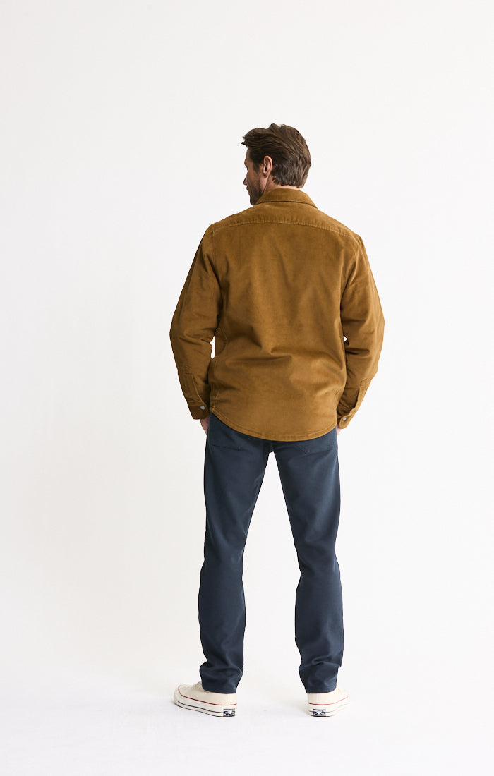 Sherpa Lined Corduroy Shirt Jacket