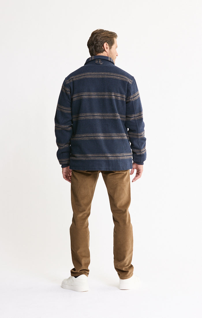 Sherpa Lined Wool Blend Jacket