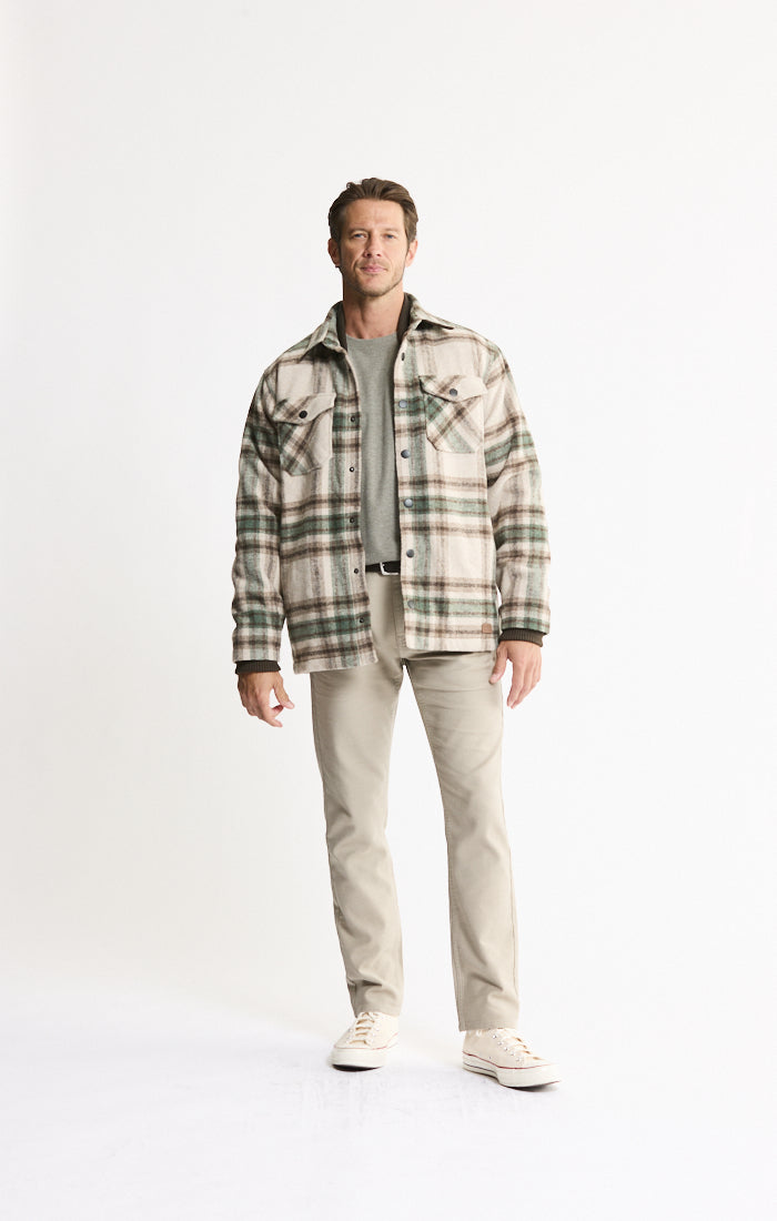 Sherpa Lined Wool Blend Jacket