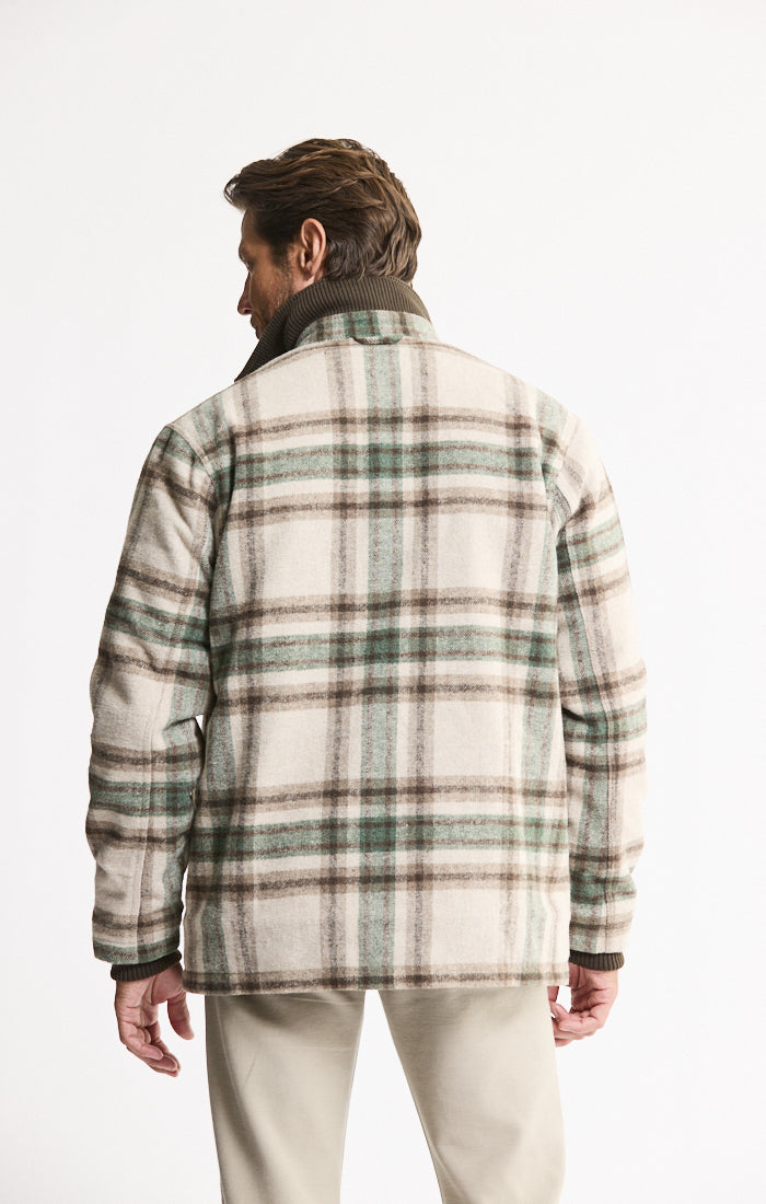 Sherpa Lined Wool Blend Jacket