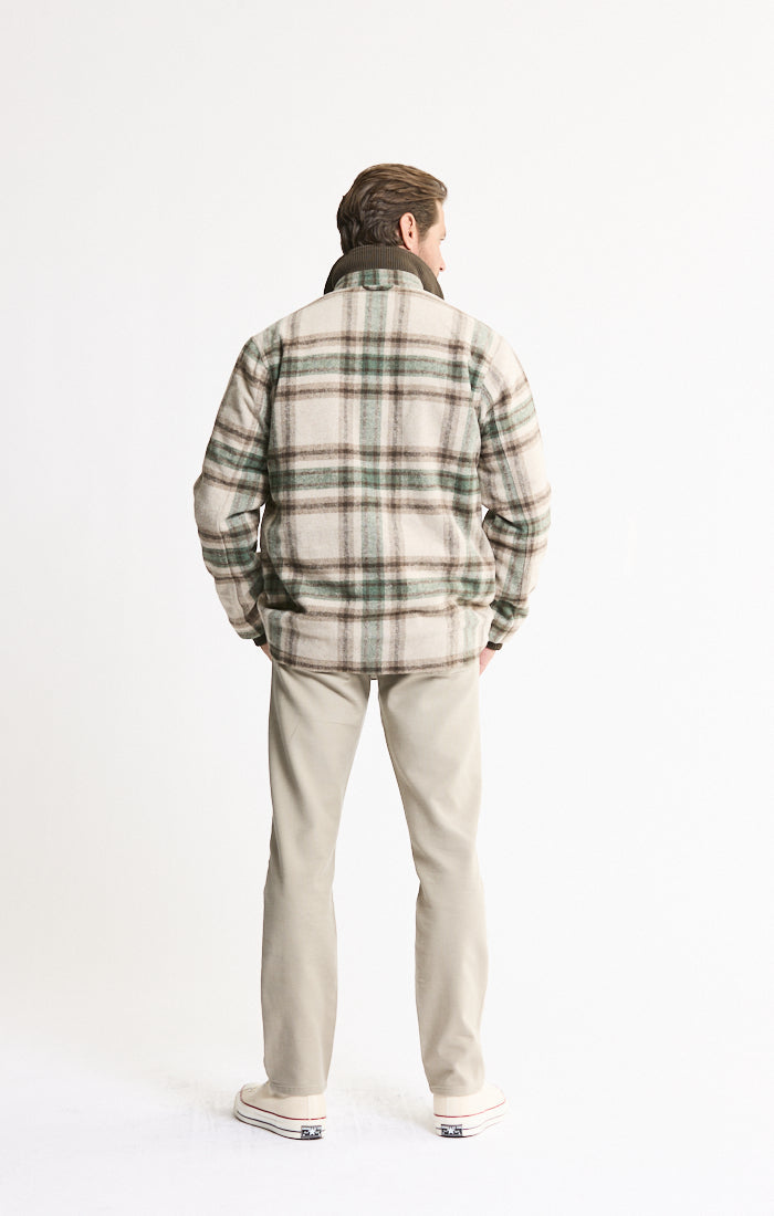 Sherpa Lined Wool Blend Jacket