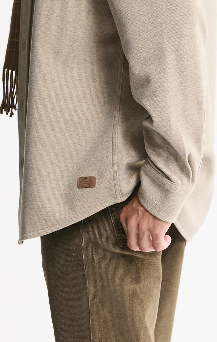 Brushed Twill Overshirt