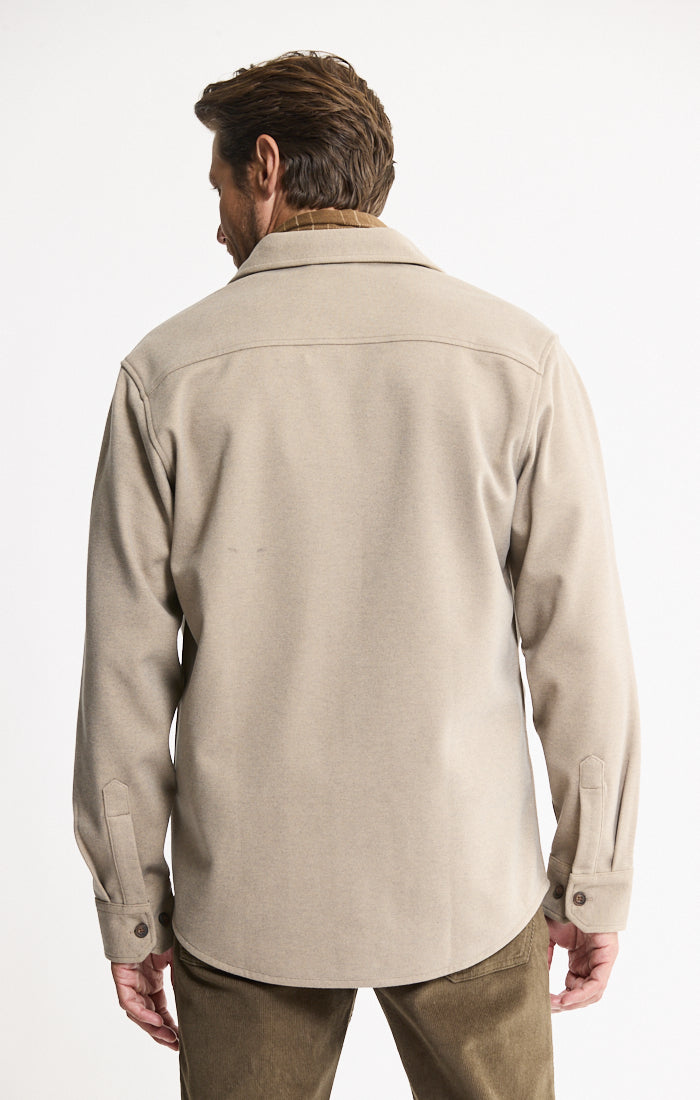 Brushed Twill Overshirt
