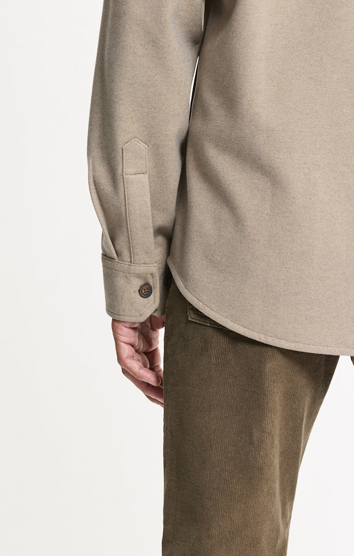 Brushed Twill Overshirt