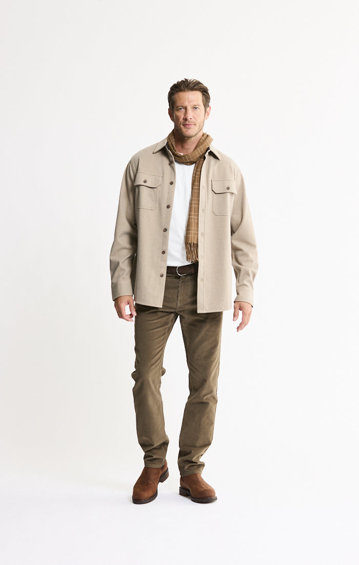 Brushed Twill Overshirt