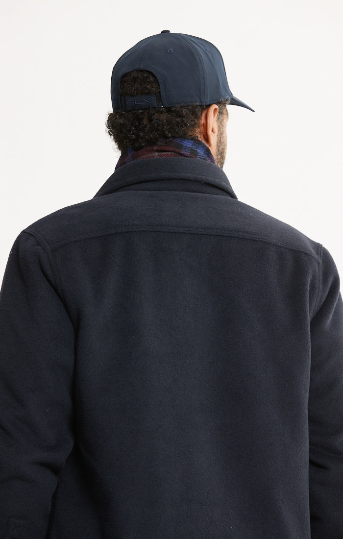 Luxe Soft-Blend Quilt Lined Overshirt