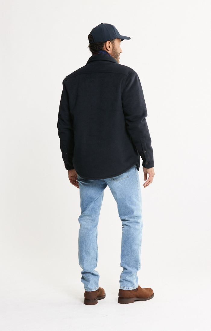 Luxe Soft-Blend Quilt Lined Overshirt