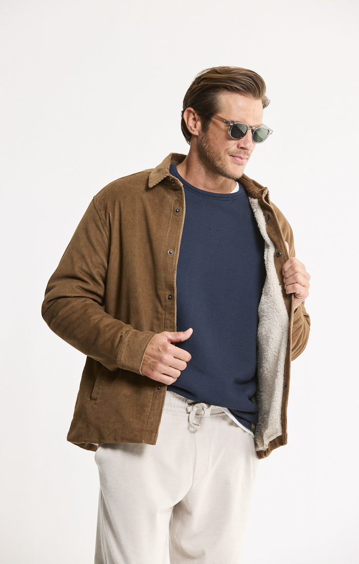Sherpa Lined Corduroy Jacket