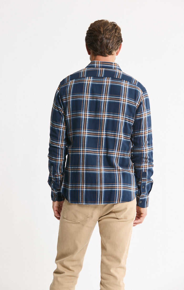 Rye Lightweight Flannel Utility Workshirt