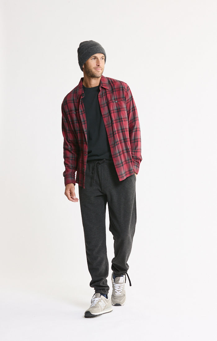 Rye Lightweight Flannel Utility Workshirt