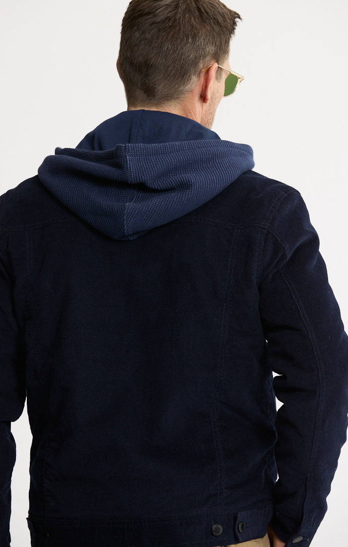 Sherpa Lined Corduroy Trucker Jacket