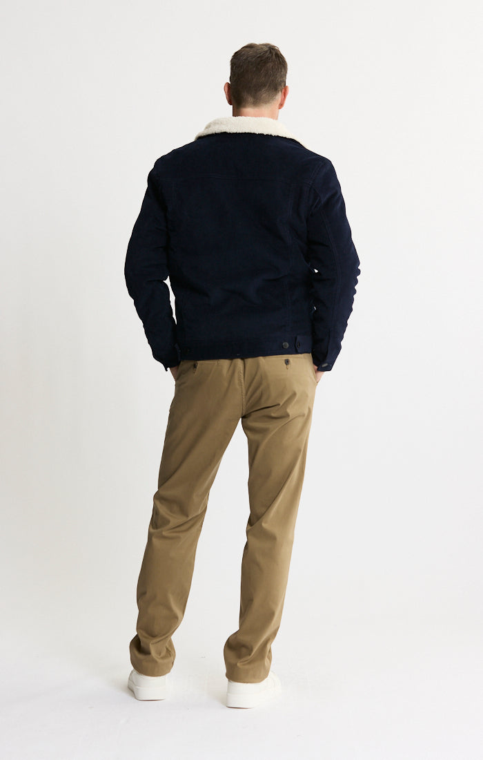 Sherpa Lined Corduroy Trucker Jacket