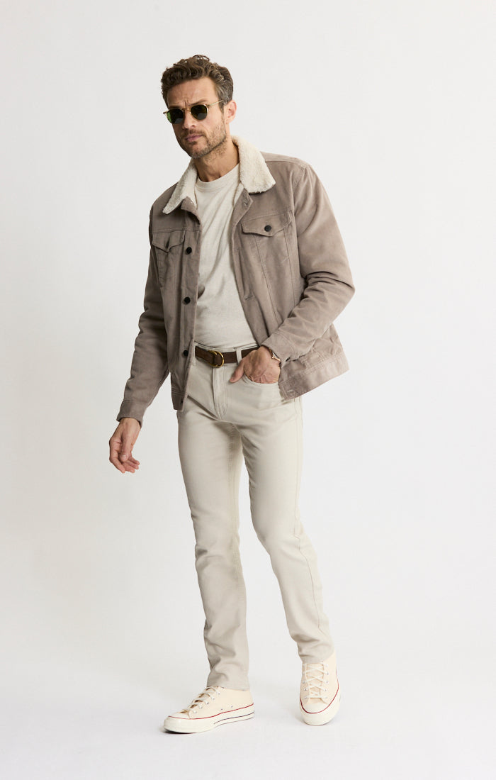 Sherpa Lined Corduroy Trucker Jacket