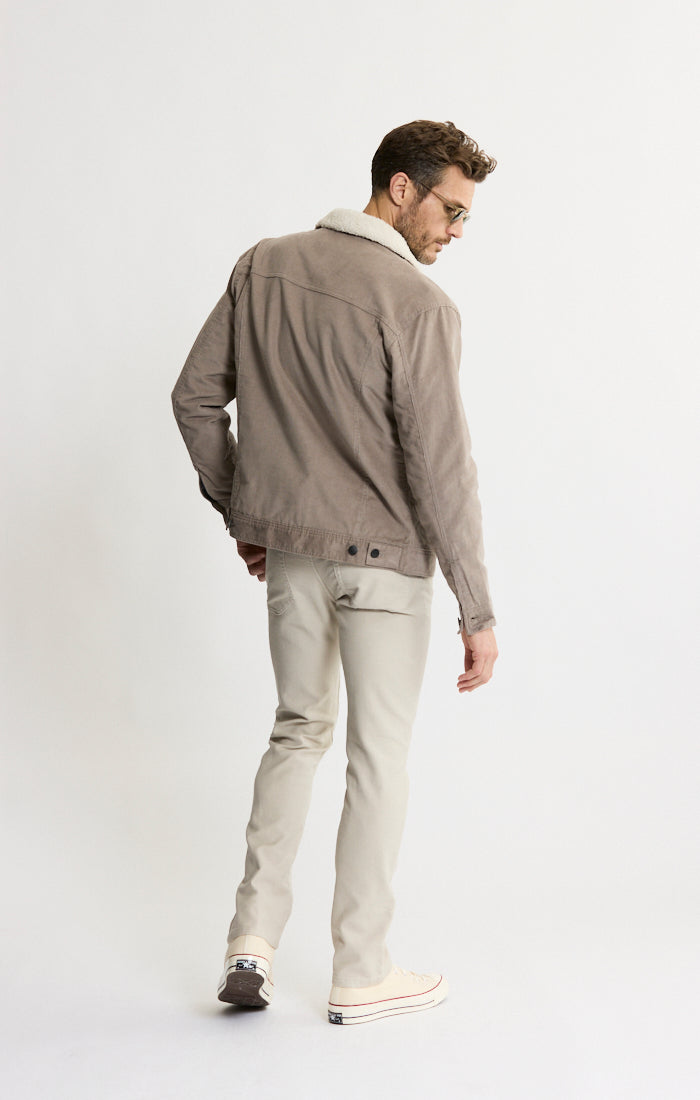 Sherpa Lined Corduroy Trucker Jacket