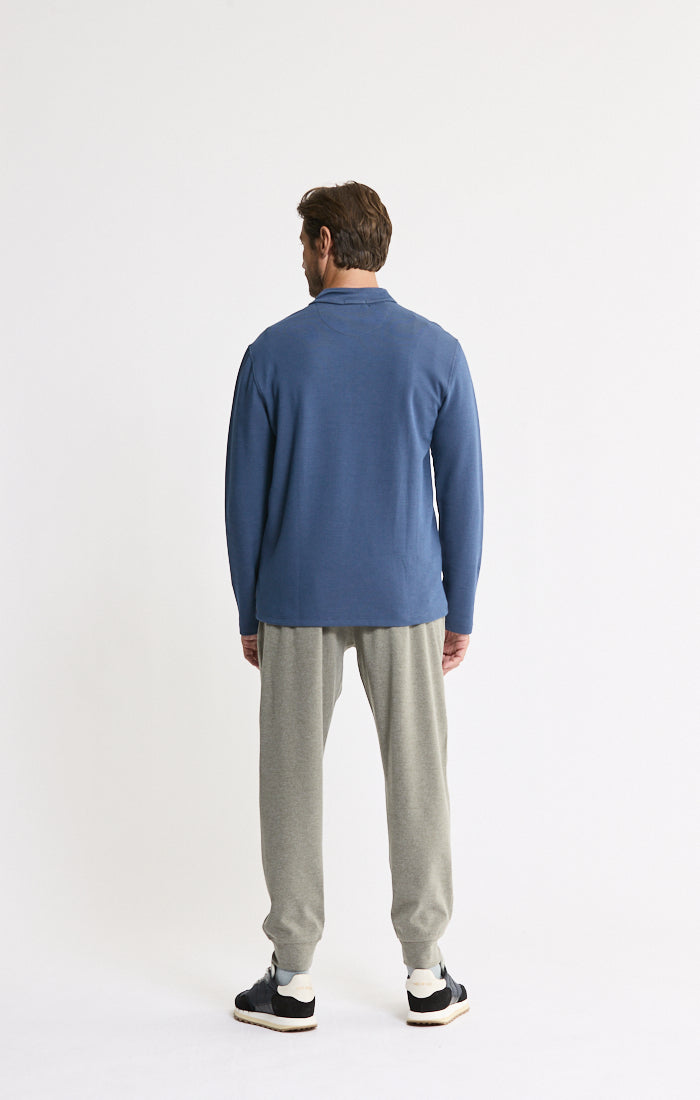 Cotton Modal Blend Quarter Zip Pullover