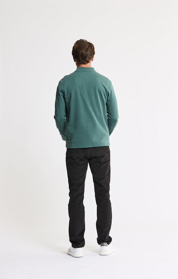 Cotton Modal Blend Quarter Zip Pullover