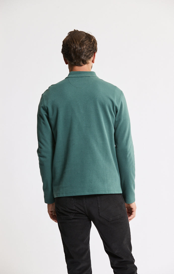 Cotton Modal Blend Quarter Zip Pullover