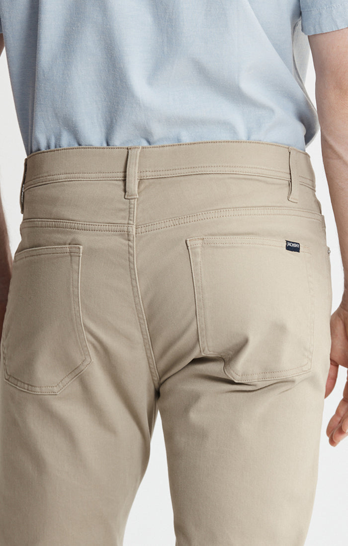 Stretch Cotton 5-Pocket Pants